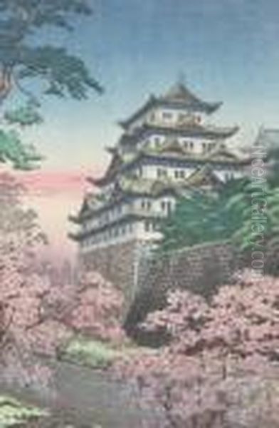 Nagoya Castle In Spring - view 1