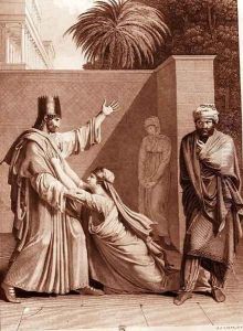 Esther Imploring Assuerus in the Presence of Aman Esther Imploring Assuerus in the Presence of Aman