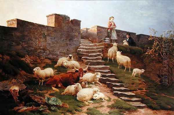 The Old Rampart at Sundown, 1875 - view 1