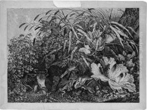 Die Kuh Im Schilfe by Carl Wilhelm Kolbe