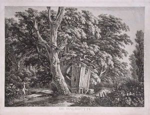 Die Waldhutte by Carl Wilhelm Kolbe