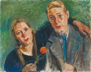 "fratello E Sorella" by Anton Kolig