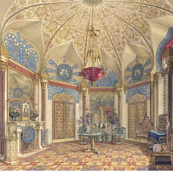 A room in the Winter Palace, St. Petersburg - view 1