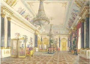 The Golden drawing-room, The Winter Palace, St. Petersburg