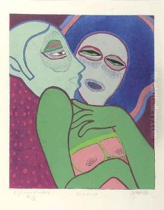 Les Amants by Michel des Gobelins Corneille