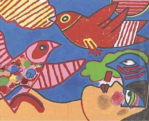Zonder titel 2 by Michel des Gobelins Corneille