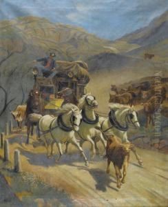 Kopie Nach by Rudolf Koller