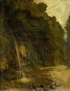 Waldlandschaft Mitwasserfall