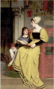 The Reading by Wilhelm Koller