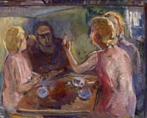 Abraham Und Die Drei Engel by Broncia Koller-Pinell