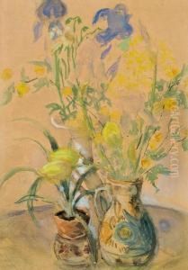 Blumenstillleben by Broncia Koller-Pinell