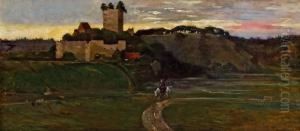 Auf Dem Heimweg by Broncia Koller-Pinell