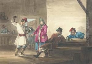 At The Inn; And Hay Barge At The Inn; And Hay Barge