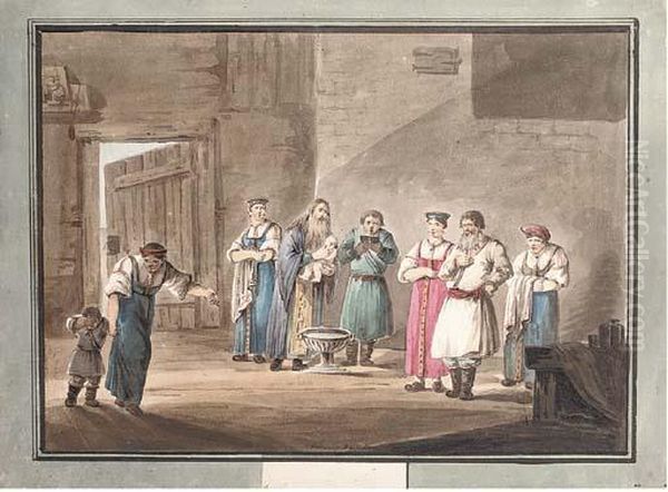 Russian Baptism - view 1