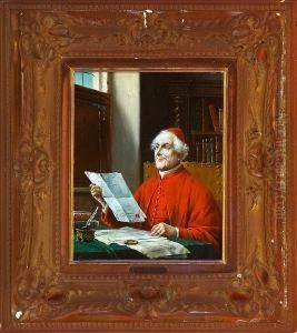 A Man Reading A Letter