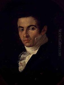 Portrait of Vincenzo Bellini (1801-35) by Giuseppe Cammarano