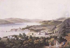 The Town of Inverary, 1824 by I. Clark