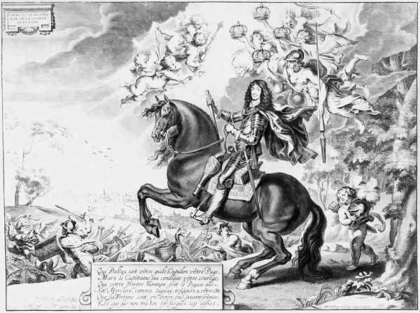 Equestrian Portrait of Charles II - view 1