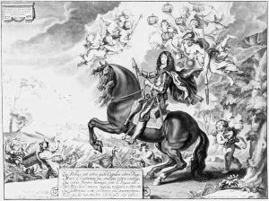 Equestrian Portrait of Charles II by Cornelius van Caukercken