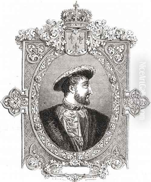 Francois I, engraved by Pannemaker-Ligny, from 'Histoire de la Revolution Francaise' (1811-82) - view 1