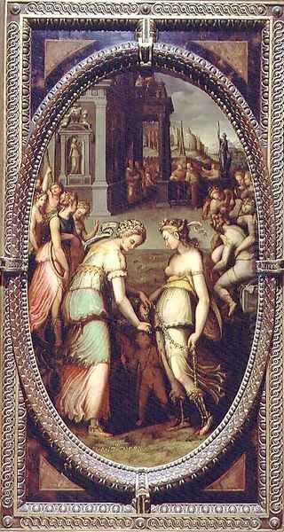 Juno borrowing the Girdle of Venus, 1572 - view 1