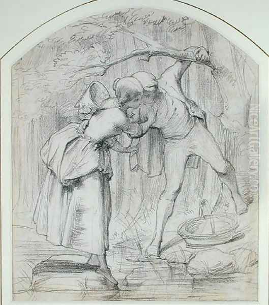 The Crossing, c.1860 - view 1
