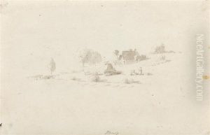 Figural And Landscape Studies by Franz Niklaus Konig