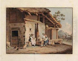 Maison De Paysans A Emmenthal by Franz Niklaus Konig