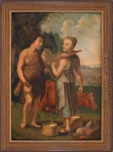 Allegorie Auf Den Sommer by Johann Konig