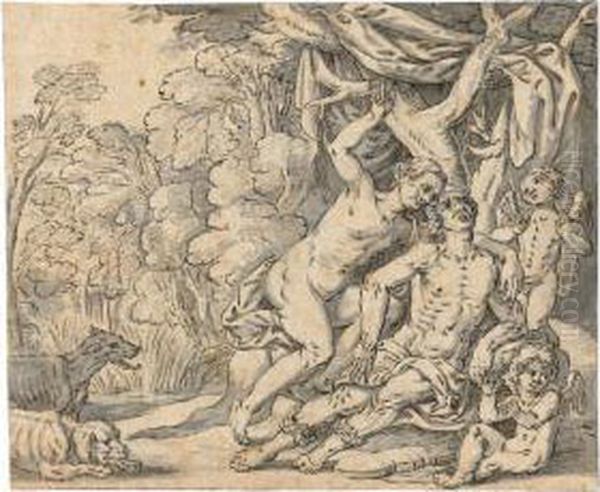 The Death Of Adonis - view 1