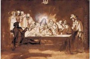 La Cene, Le Christ Et Saint Jean