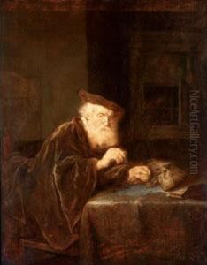 The Gold Weigher by Salomon Koninck
