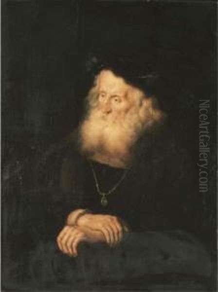 A Philosopher, Seated, Half-length - view 1