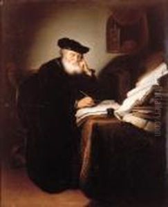 A Scholar In His Study