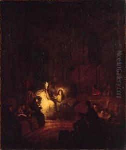 Christ Among The Doctors by Salomon Koninck