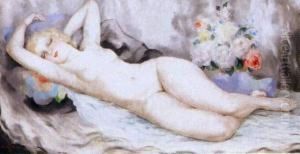 Femme Nue Allongee