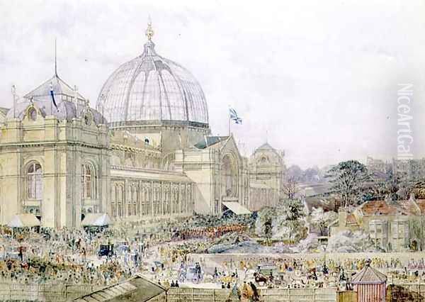 International Exhibition 1862- Official Opening - view 1