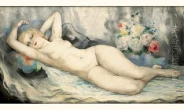 Femme Nue Assoupie - view 1