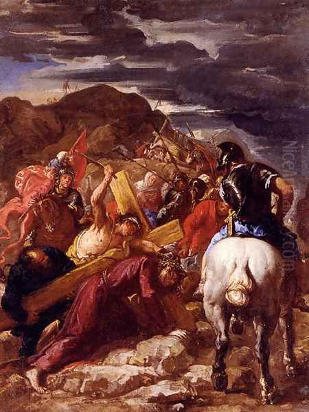 Christ On The Road To Calvary - view 1
