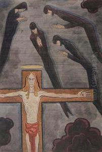 Christ And The Clarisse by Jan Konupek
