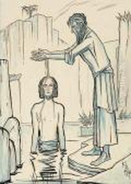 Christ's Baptism - view 1