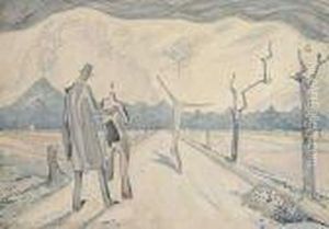 A Vision On The Road By Panensky Tynec by Jan Konupek