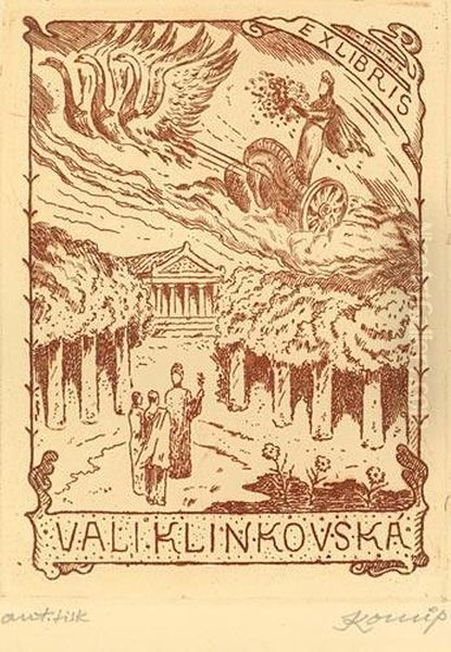 Ex Libris Vali Klinkovska - view 1