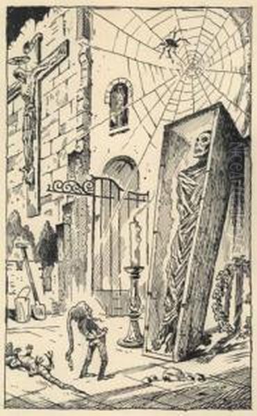 Set Of Four Illustrations - view 1