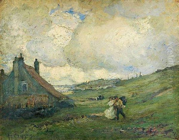 Paysage, Maisons En Bord De Mer - view 1