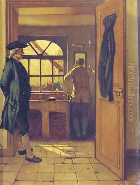 A gentleman's morning ritual - view 1