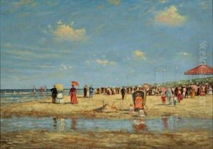 A Day At The Beach by Cornelis Koppenol