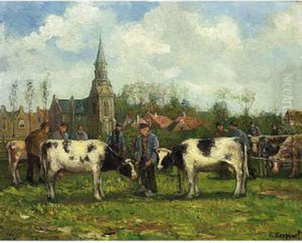 A Cattle Market - view 1