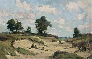 A Picnic In The Dunes by Cornelis Koppenol