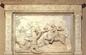 St George and the Dragon by Michel Colombe